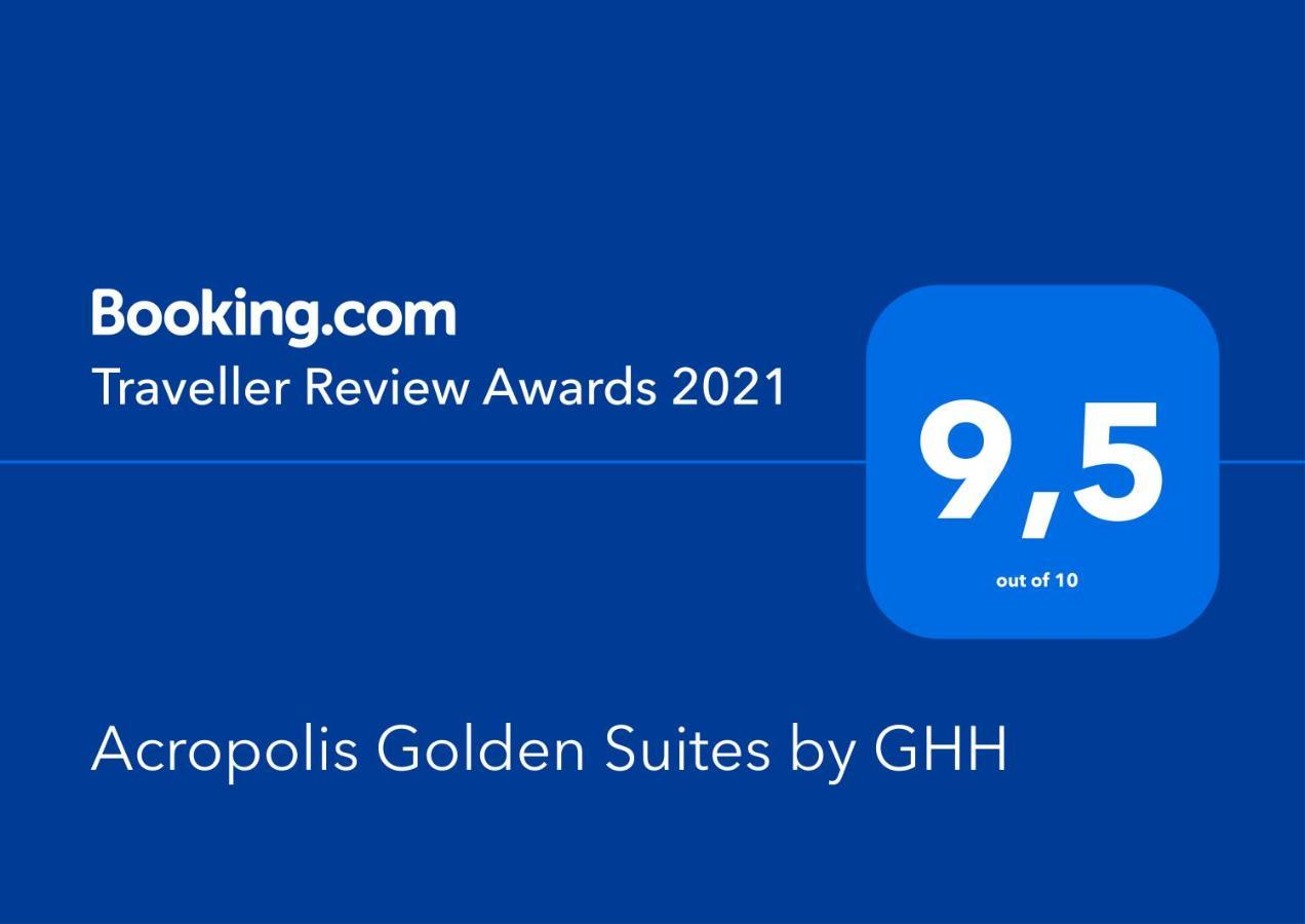 Acropolis Golden Suites By Ghh Atina Dış mekan fotoğraf